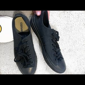 All black converse